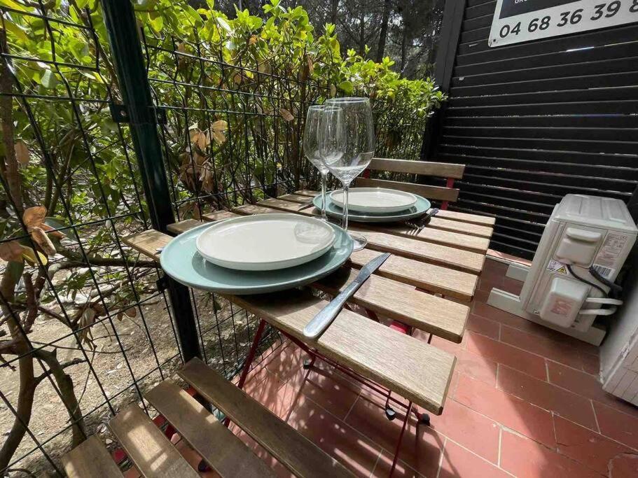 Charmant Studio Climatise A 50 M De La Plage Lägenhet Argelès-sur-Mer Exteriör bild